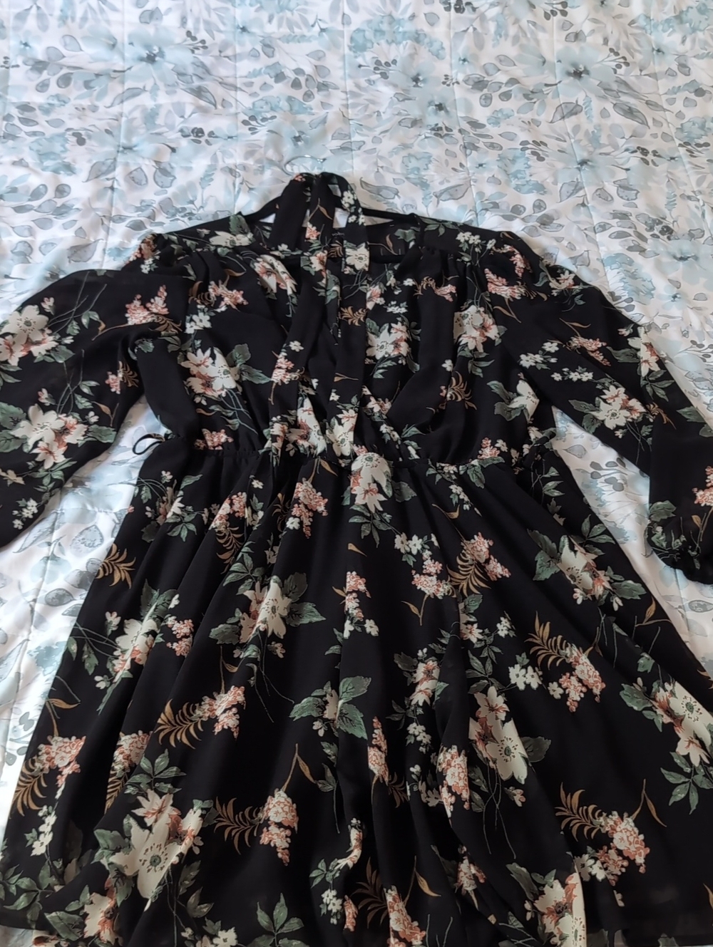 Black Flowy Dress